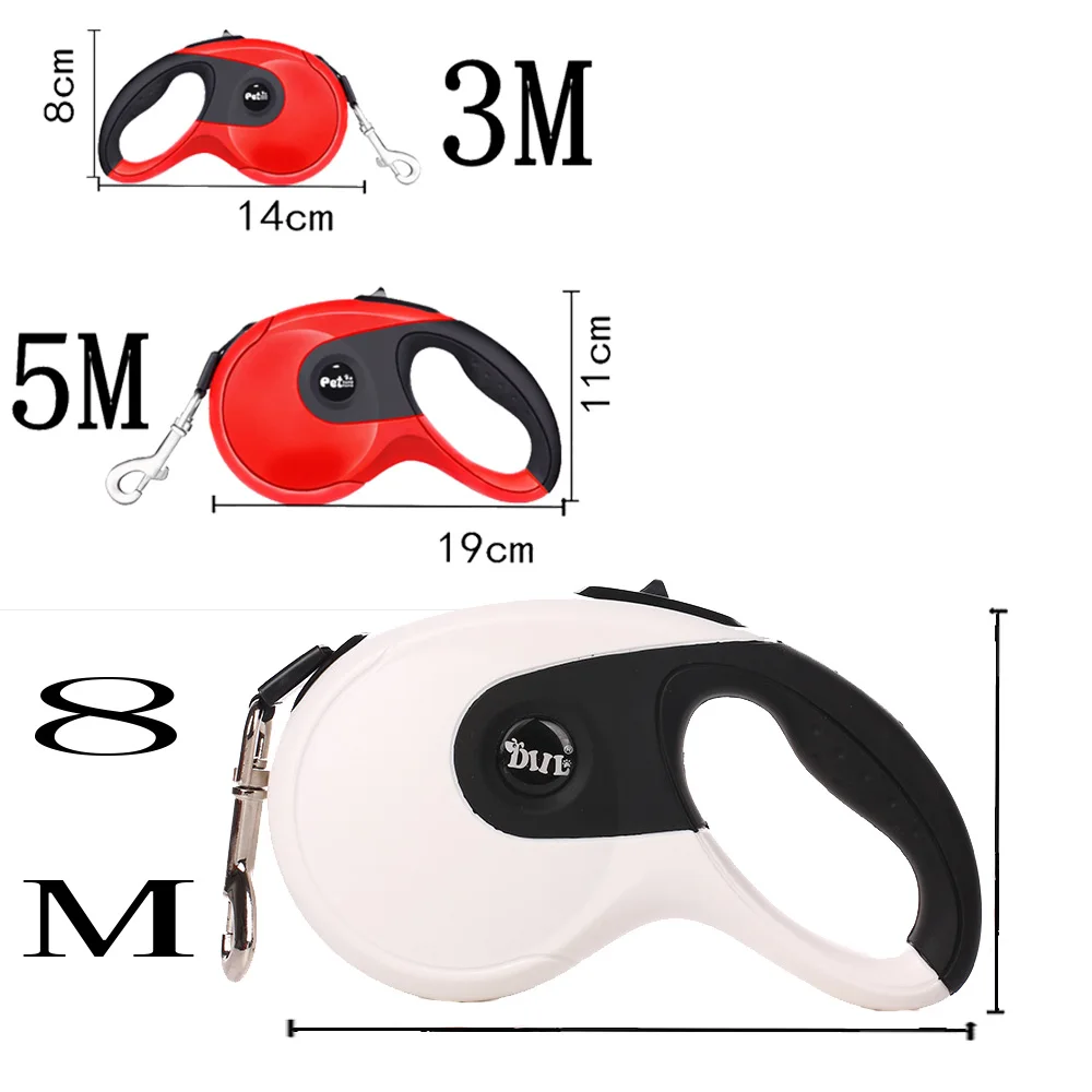 Прочный Автоматический поводок для собак рулетка премиум класса выдвижная