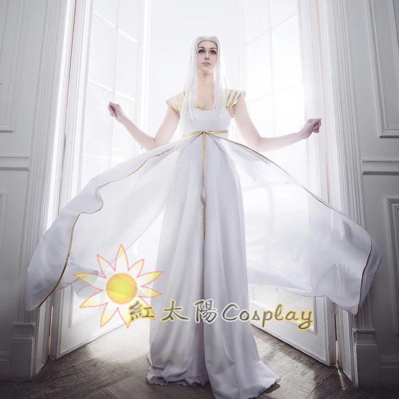 

Fate Zero Fate Stay Night Women Irisviel Von Einzbern Cosplay Costume Wedding Gown Rode Evening Dress