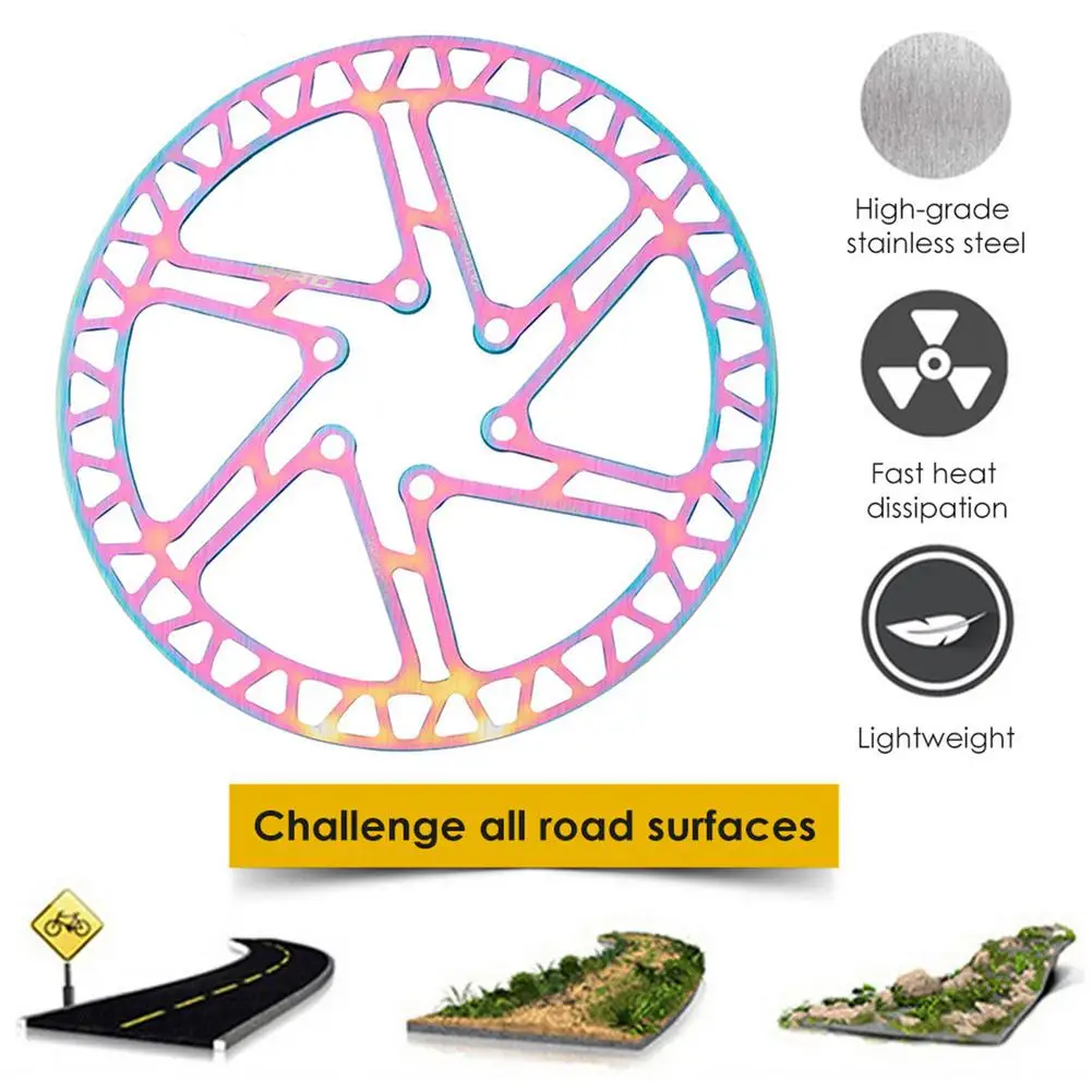 

Mountain Bike Disc Brake High Quality Lightweight Rust-resistant Corrosion Resistance Bicycle Rotor Pad Riding Accessories