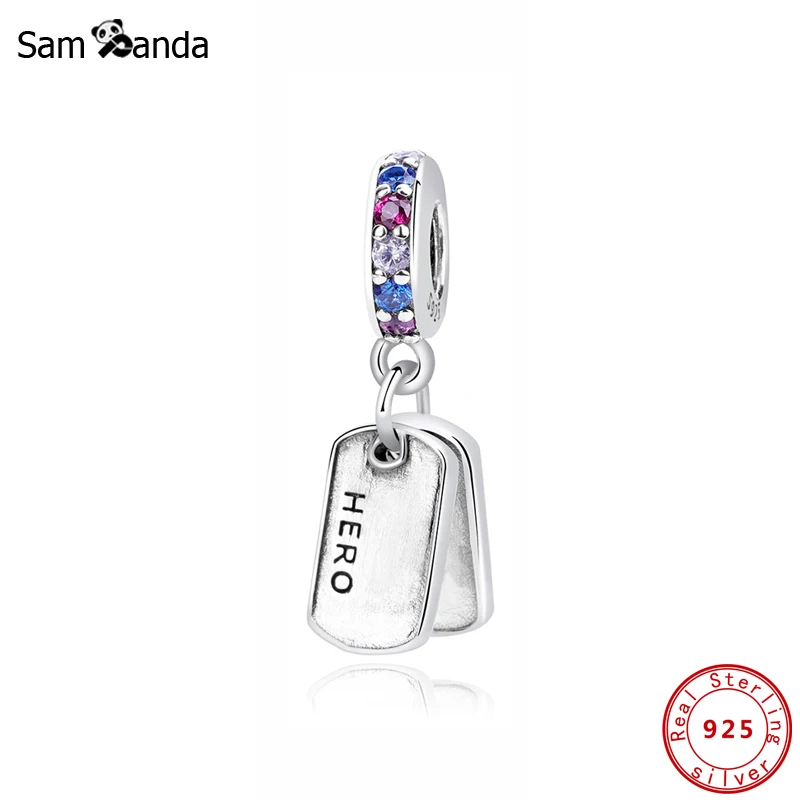 Подвеска для браслета женская из серебра 100% пробы с бусинами|Бусины| |