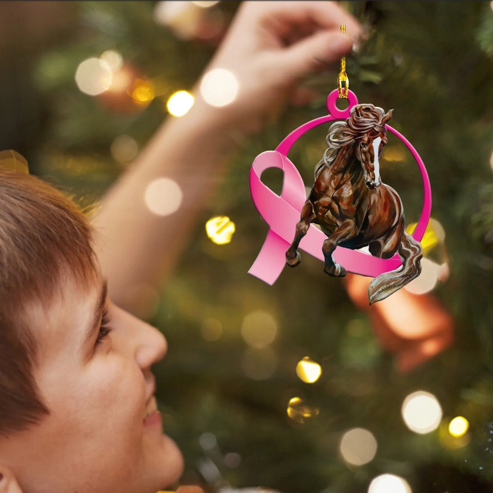 Christmas Ornament Wooden Hanging Pendants Xmas Tree Decorations For Home New Year Party Decor Accessories | Дом и сад