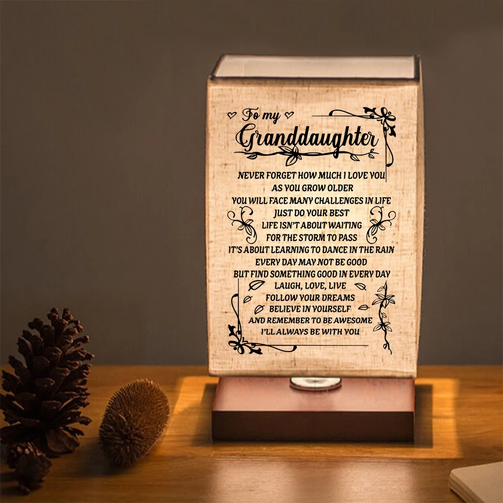 Лампа для чтения моей внучки напечатанная со значимым содержанием благословения