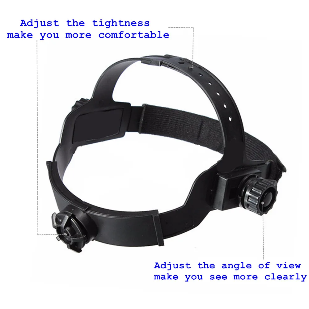

Solar Automatic Darkening TIG MIG MMA MAG Electric Welding Helmets Welder Cap Adjustable Shade Range 4/9-13 for Welding Machine