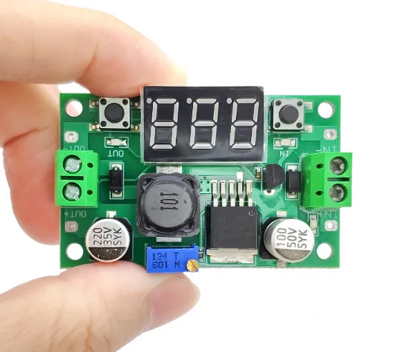 Power Module LM2596 LM2596S ADJ Мощность модуль питания DC-DC понижающий модуль 5 V/12 V/24 V Регулируемый Напряжение регулятор 3A - Цвет: Power Module