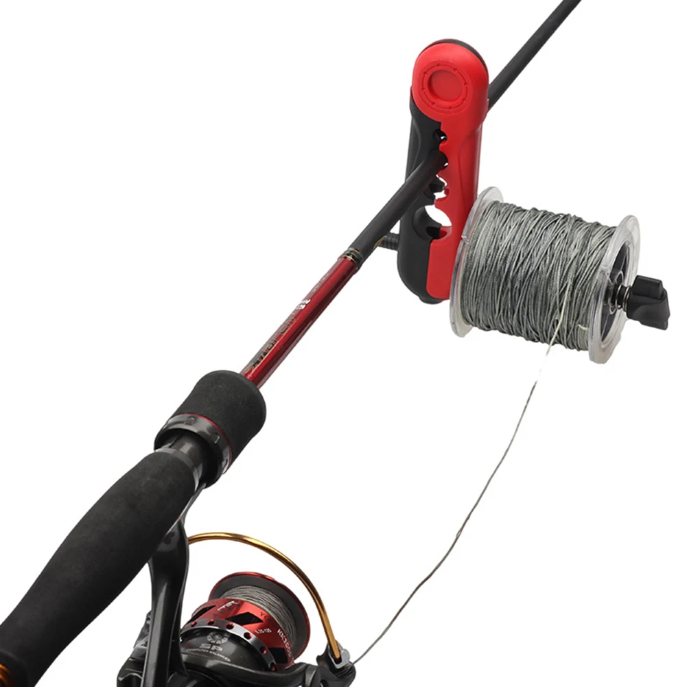 

1Pcs Draagbare Vislijn Winder Reel Spool Spooler Machine Spinning & Baitcasting Reel Spool Spoolen Station Systeem Vissen Tools