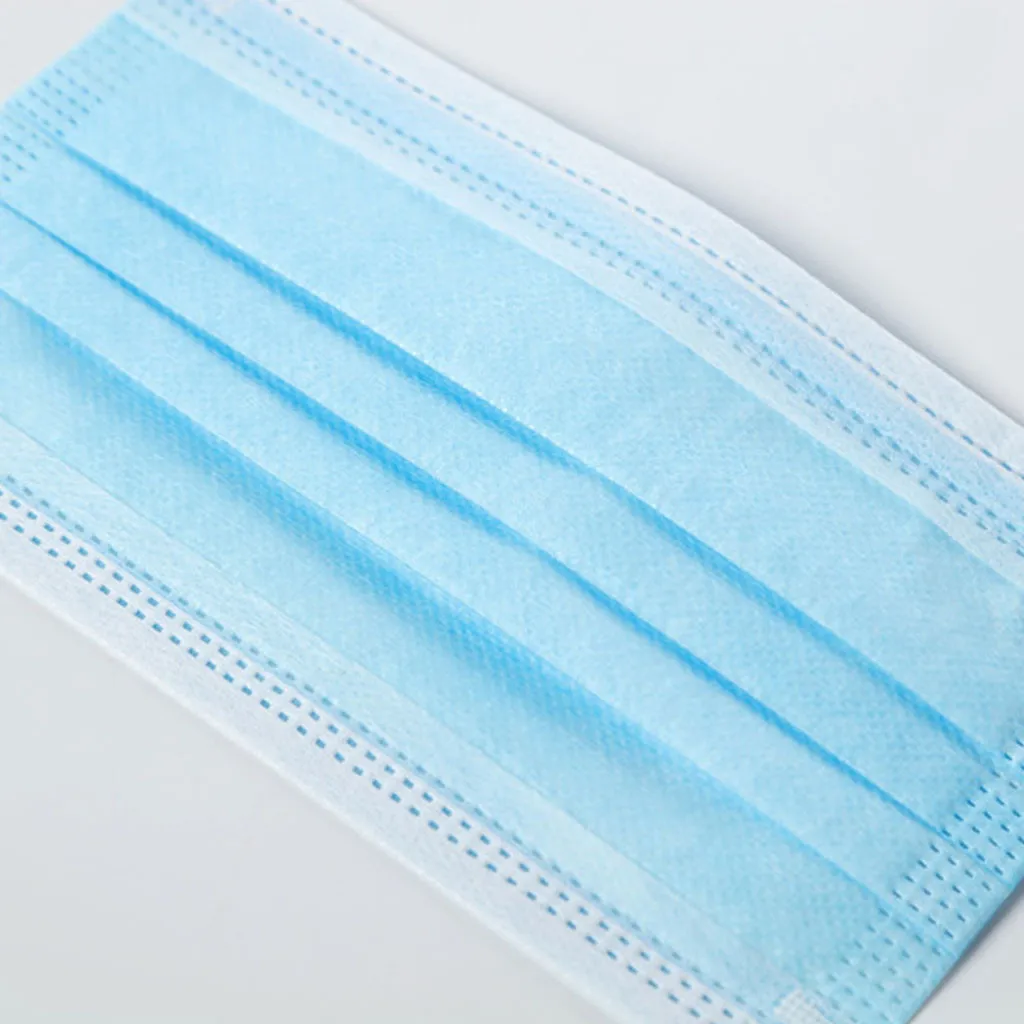 

Fashion Child Mask Disposable 50pcs Non wove 3 Layer Ply Filter Mask mouth Face mask Breathable Earloops Masks #W