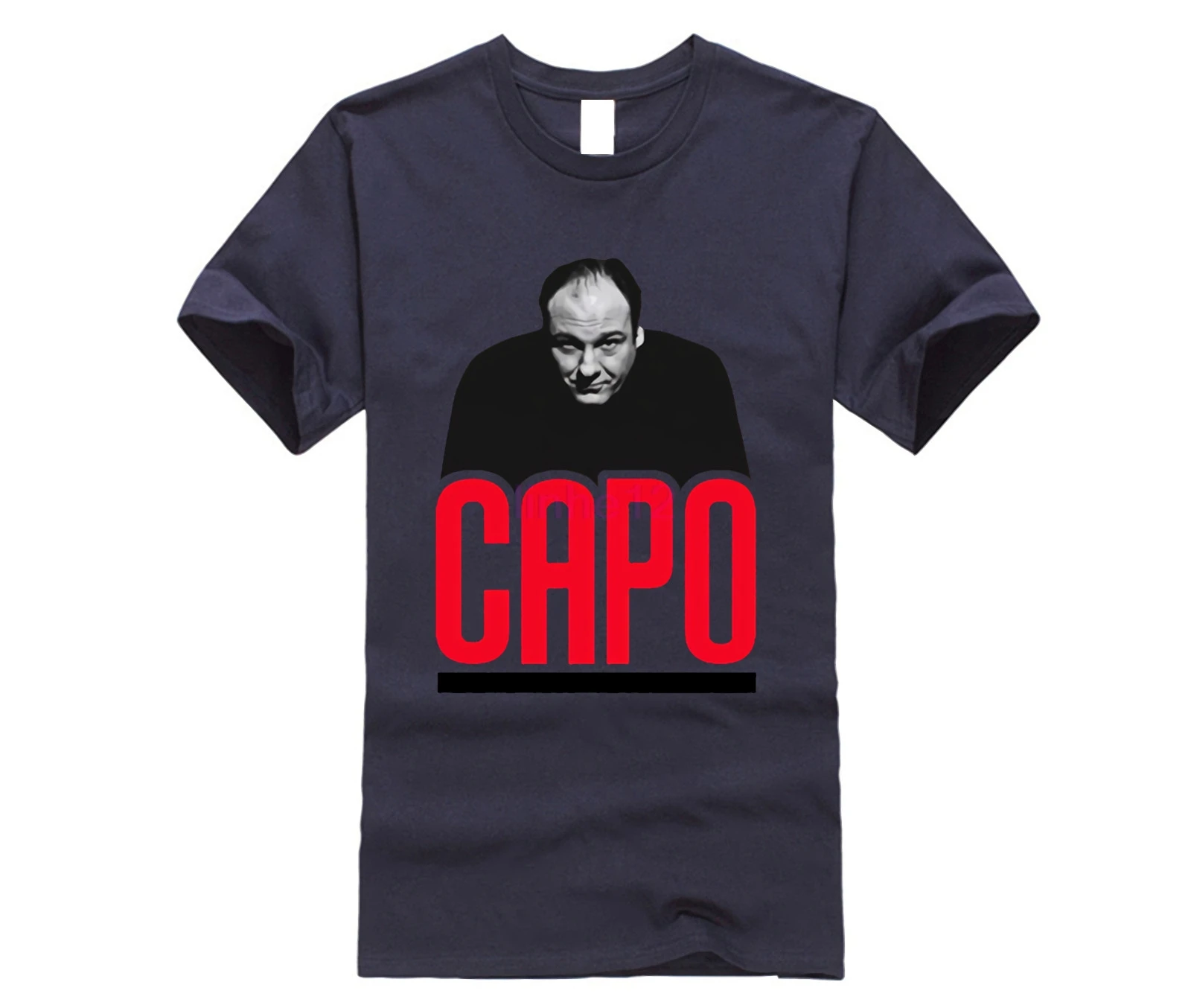 Новое поступление мужская футболка мафия Капо Тони Сопрано неофициальный в с