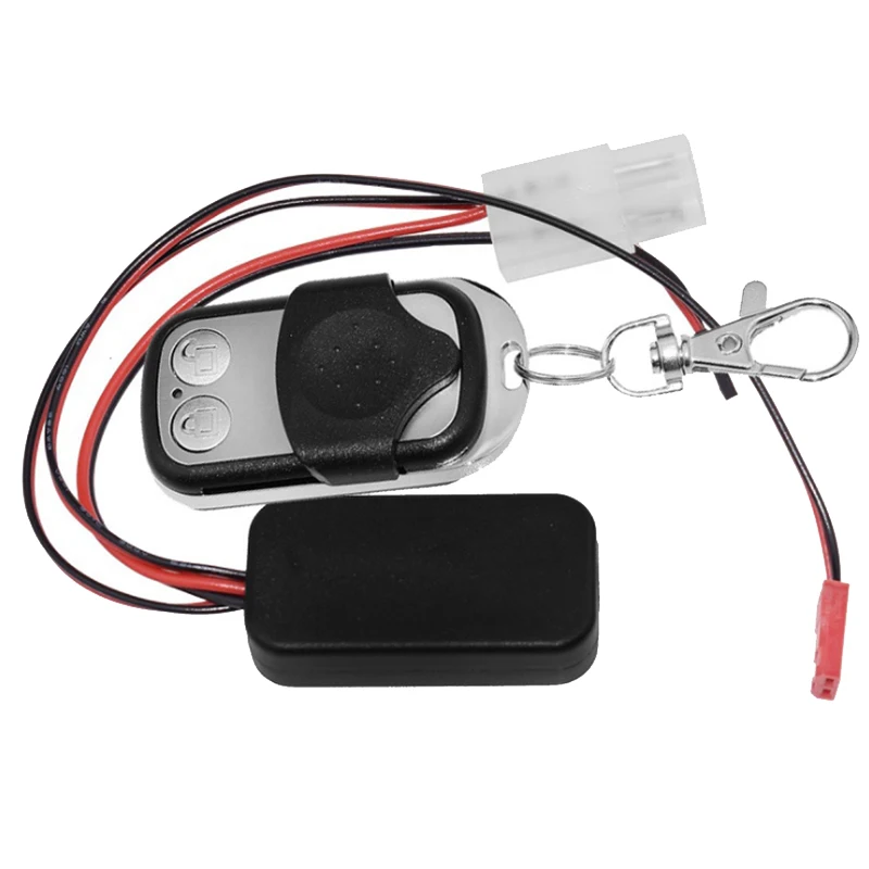 

Winch Set,Automatic Winch and Wireless Remote Controller Receiver For 1/10 RC Crawler Car Axial SCX10 TRX4