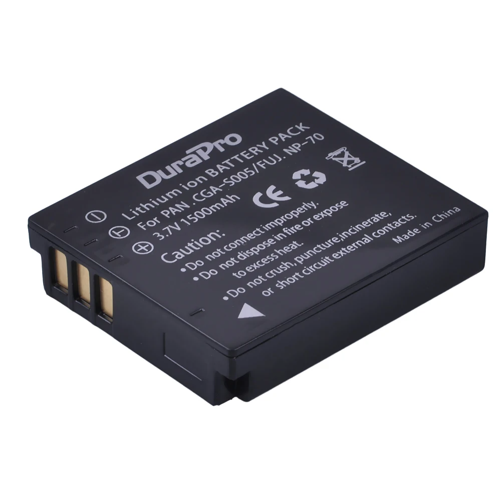 CGA-S005 NP-70 CGA S005 Аккумулятор для Panasonic DMC-FS1 DMC-FS2 DMC-FX8 DMC-FX12 DMC-FX150 DMC-LX1 DMC-LX3