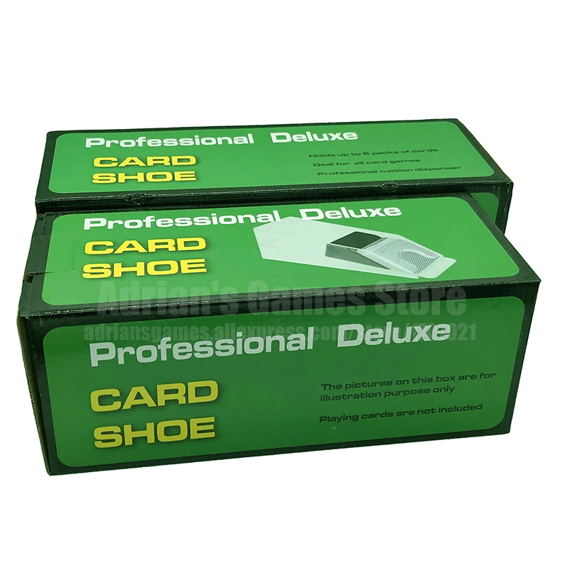 4/6 палубы покерные карты обувь игральные Отправитель акриловый дилер обуви