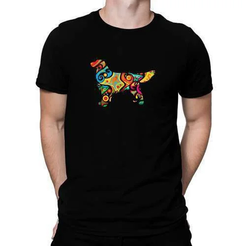 

Psychedelic Golden Retriever T-shirt