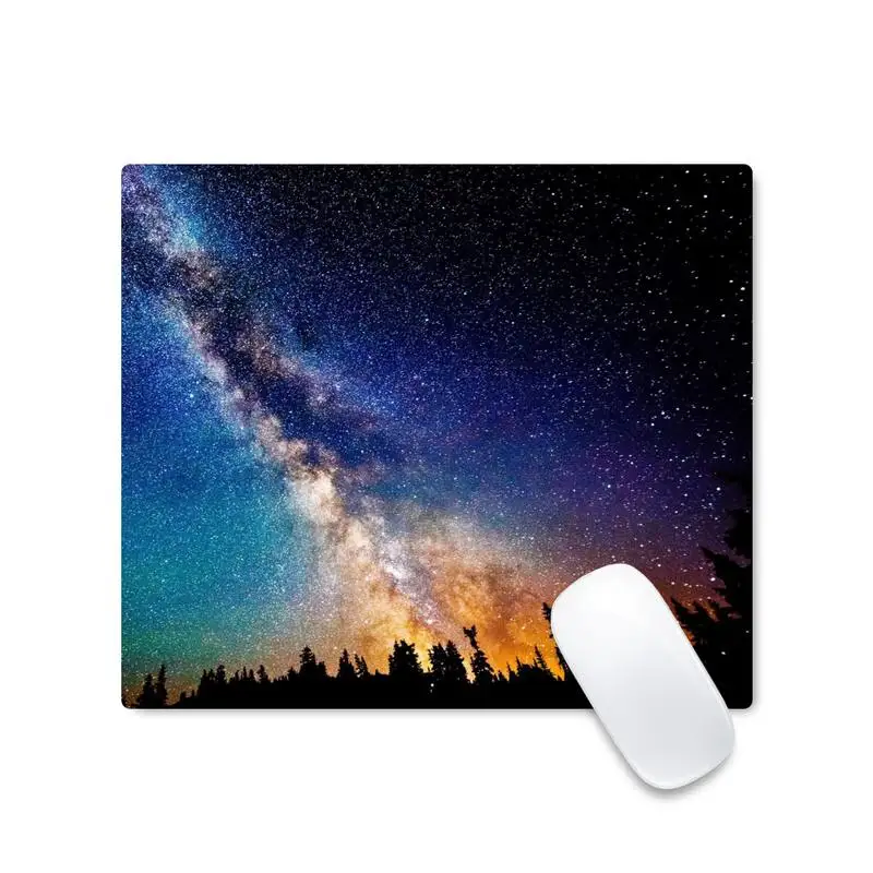 

mysterious Starry sky Laptop Computer Mousepad Desk Table Protect Game Office Work Mouse Mat pad Non-slip Laptop Cushion