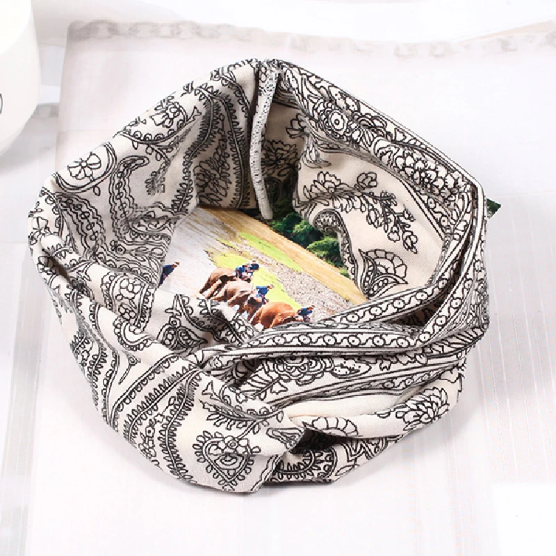 

2020 New Boho Print Headband Cross Knot Wide Elastic Hairband Cotton Stretch Women Bandage Sport Yoga Turban Accessories