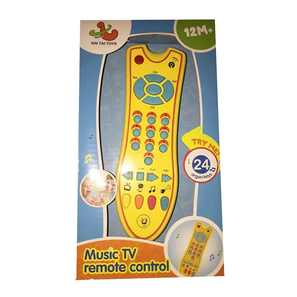 

Baby Toys Colorful Music Mobile Phone TV Remote Control Early Educational Electric Numbers Remote Learning Machine Toy Gift