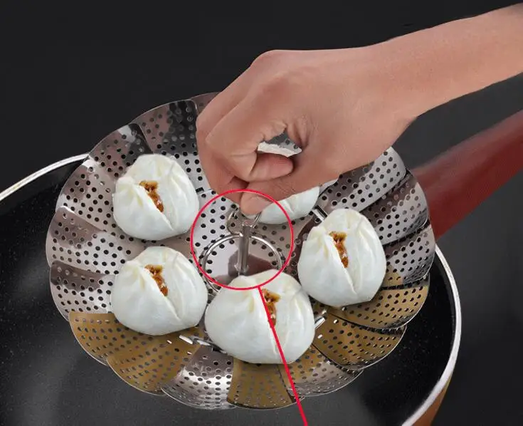 Корзина для отпаривателя из нержавеющей стали контейнер фильтра кухонной утвари