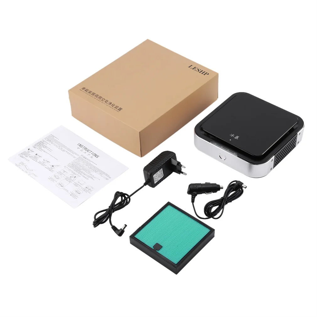 Анионный очиститель воздуха Leshp электростатическое поглощение пыли