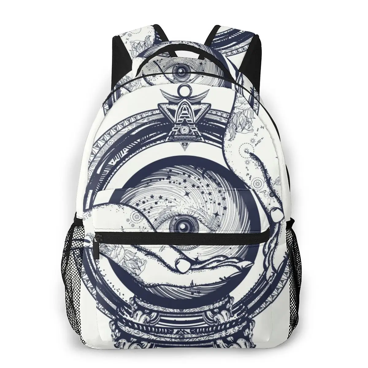 

OLN Women Backpack with Multiple Using Women Backpacks Foretelling The Future Magic Symbol Female School Bag Girls Travel Bag