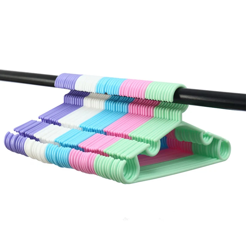 5/10/20 шт./компл. детская вешалка для одежды пластиковая ветрозащитная
