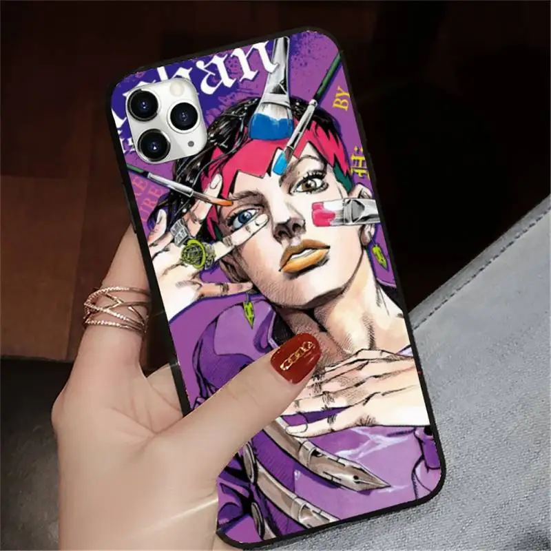 

JoJo's Bizarre Adventure JoJo Anime Phone Case for iPhone 11 12 pro XS MAX 8 7 6 6S Plus X 5S SE 2020 XR