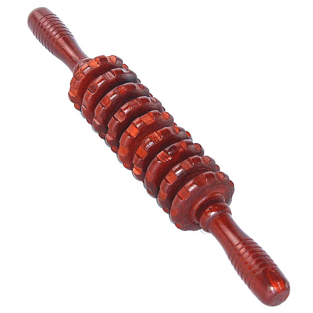 Деревянная Массажная палочка для тела массажер мышц спины ног ролик снижения