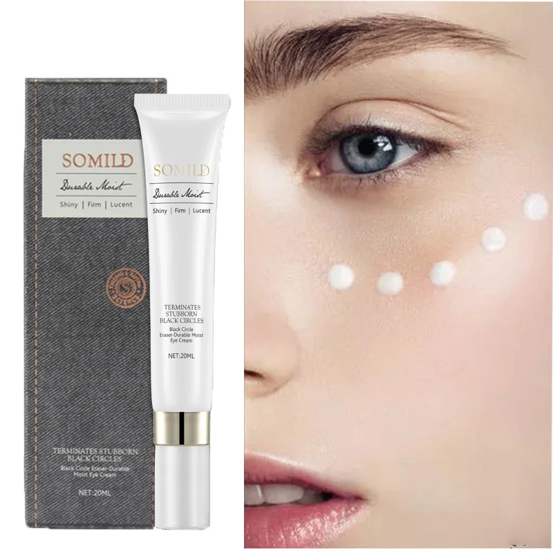 Somild укрепляющий питающий крем для глаз против морщин темные круги отечности