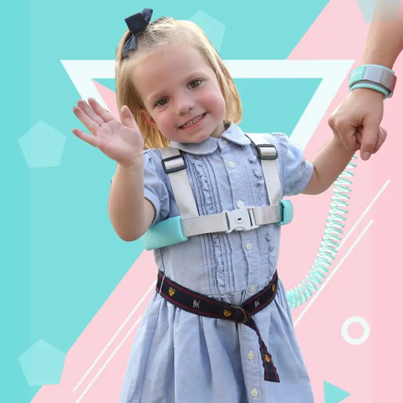 

Toddler Leash for Walking Baby Safety Harnesses Leashes with Lock for Kids Anti Lost Wrist Link Safety Wrist Link