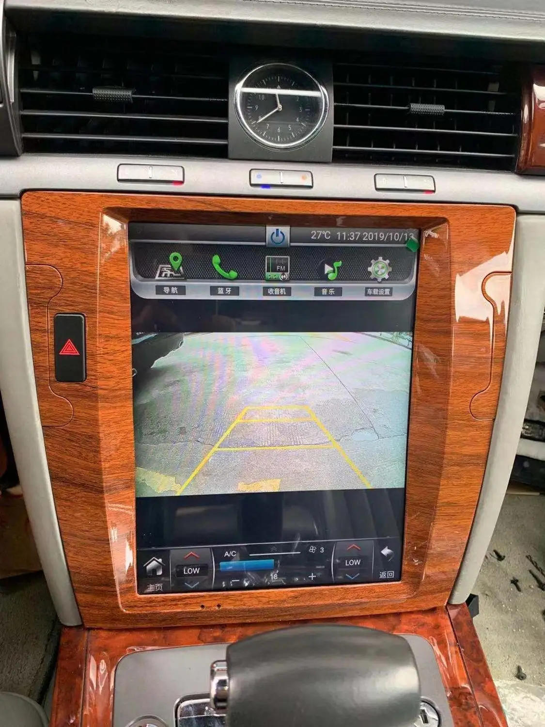Автомобильный мультимедийный плеер Tesla style Android 8 1 GPS-навигация для Volkswagen Phaeton 2008-2013
