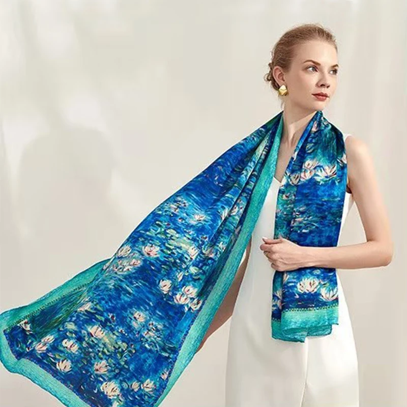 

Warmpaca 100% pure silk ladies' scarf