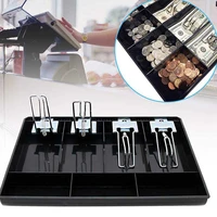 hard case clip cash register box new classify store cashier coin drawer box cash drawer tray money counter case