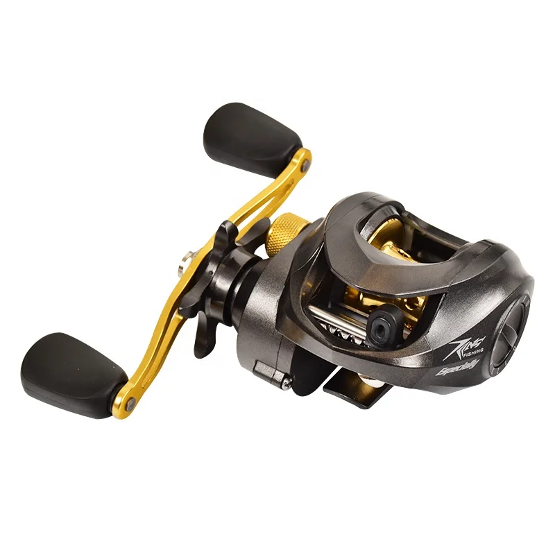 

New 18+1BB Metal Magnetic Brake Baitcasting Fishing Reel Freshwater Saltwater Low Profile Fishing Reel Carretilha De Pesca