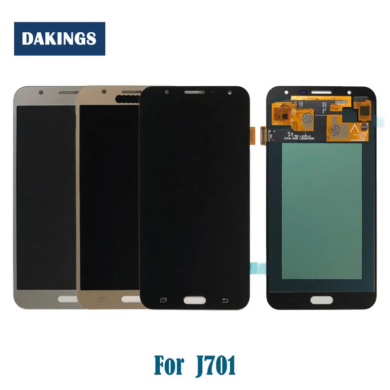 

AMOLED LCDs Full Digitizer For Samsung Galaxy J7 neo J701 J701F J701M J701MT LCD Display Touch Screen Assembly Replacement