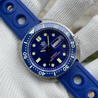 steeldive sd1972 men mechanical watch nh36 automatic 316l waterproof 200m ceramic bezel diver watch abalone date weekly calendar