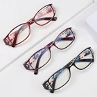 Очки для чтения, пресбиопические, с ульсветильник легкой печатной оправой, с высоким разрешением, с диоптриями + 1,0-+ 4,0, 1 шт.