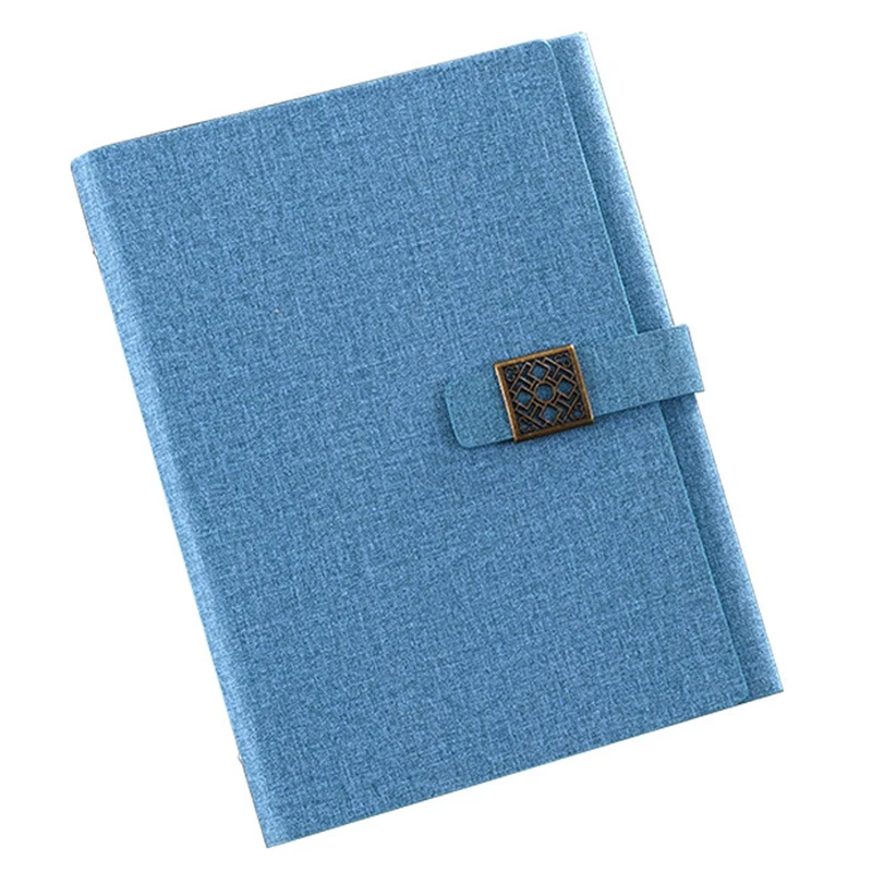 

Buckle Type Spiral Notebook A5 Leather Notepad Loose Leaf Waterproof and Erasable with Special Pen Notebook Fashion