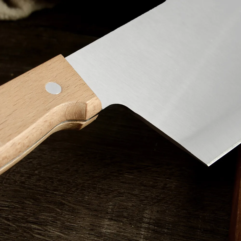 Китайский кухонный нож мясника резец из нержавеющей стали измельчитель для мяса