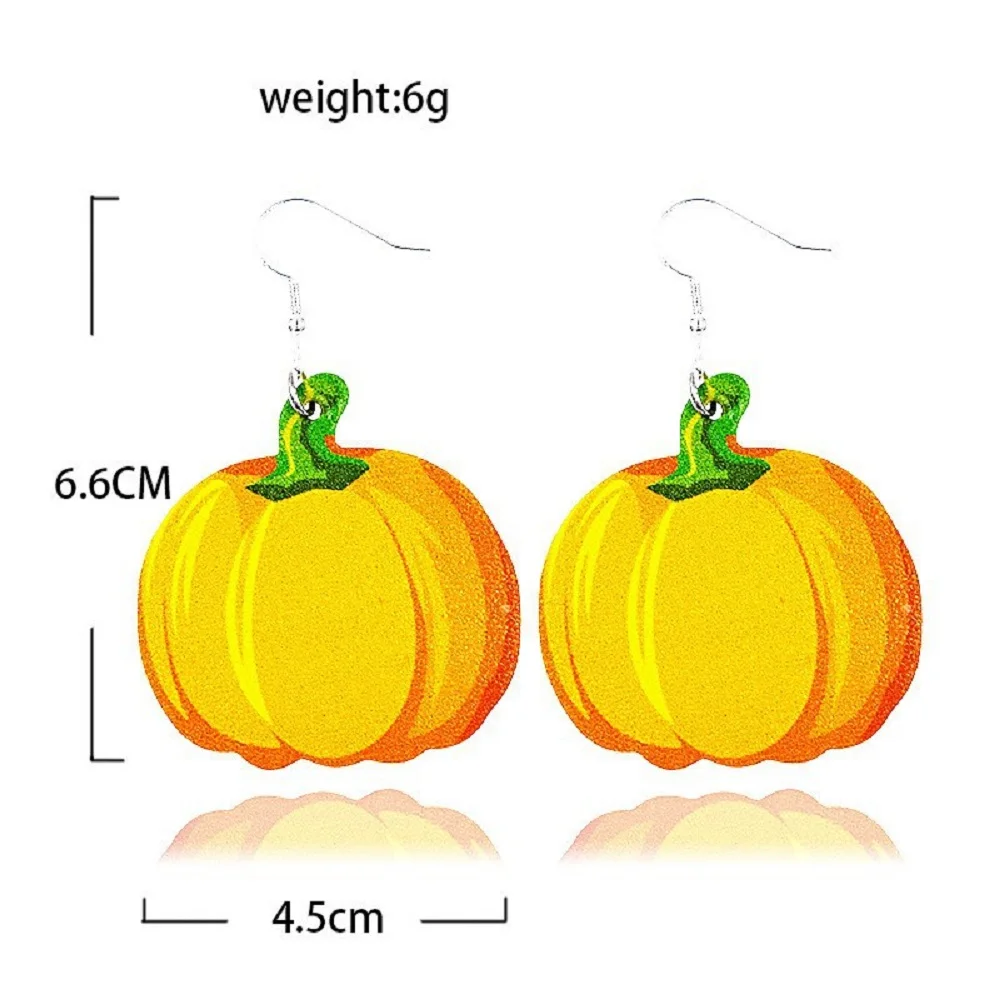 Серьги подвески из искусственной кожи с рисунком в виде слезы на