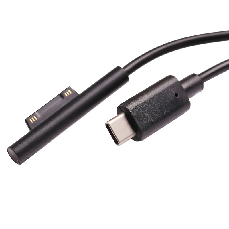 15V Type C зарядное устройство PD зарядный кабель шнур для Surface Pro 3 4 5 6 Магнитный