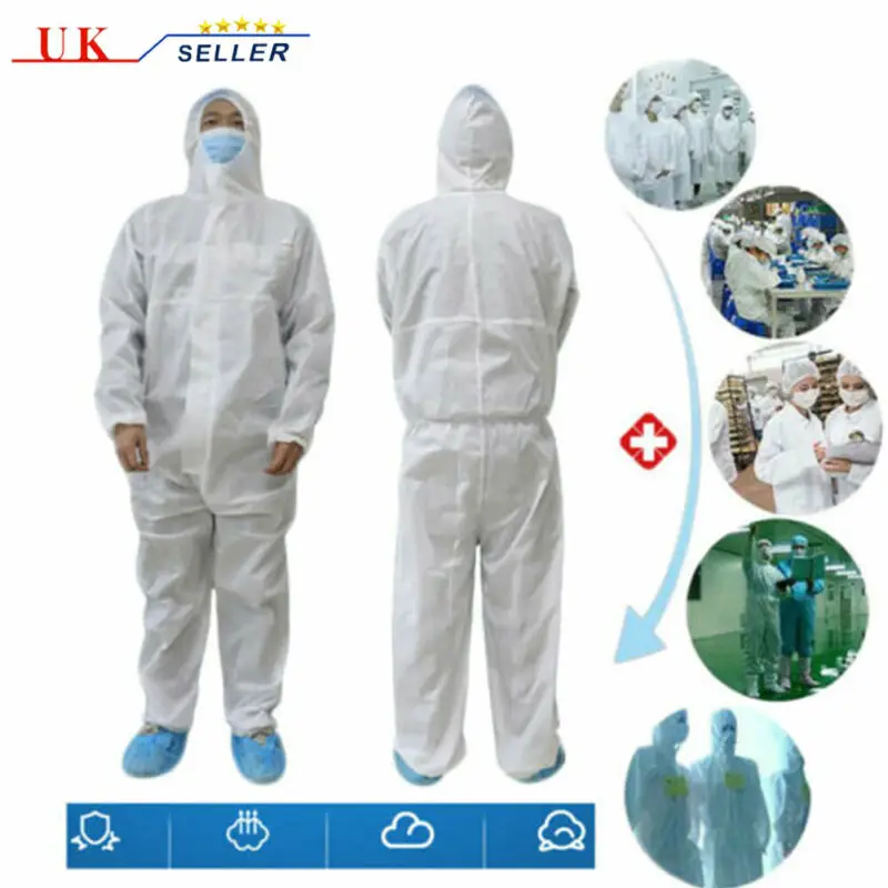 Одноразовый противовирусный защитный костюм для одежды от пыли|Лабораторные