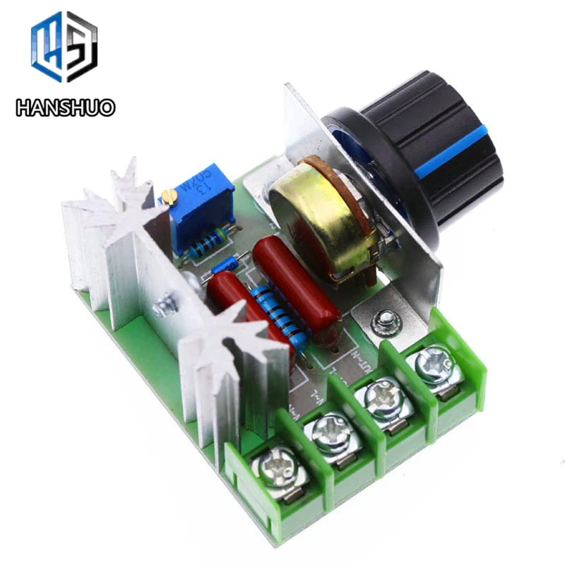 AC 220V 2000W SCR регулятор напряжения уменьшение Диммеры Регулятор скорости термостат
