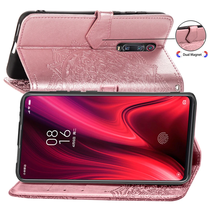 Кожаный чехол с откидной крышкой для Xiaomi mi 9T A3 A2 8 Lite F1 9 SE книжка Red K20 Pro Note 5 6 7 6A 7A
