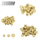 Латунный двойной конический наконечник с внешним диаметром 4, 6, 8, 10, 12, 14, 20 мм, уплотнительное кольцо, трубка, Централизованная система смазки, 10 шт.