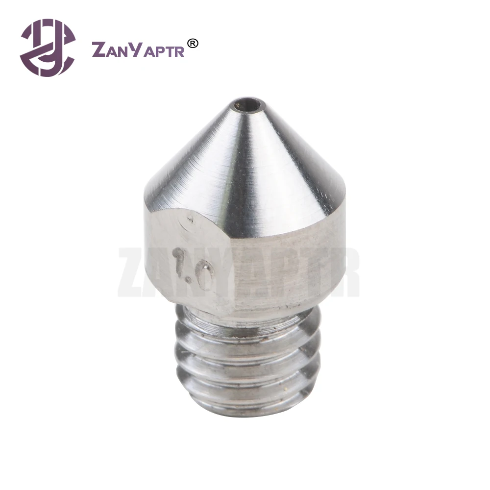 1 шт. 3D-принтеры MK8 Makerbot экструдер MK8 насадка TC4 Титан сплав смешанные размеры 0,3/0,4/0,6/0,8/1,0/1,2/1,5 мм для 1,75 мм 1 шт. 3D-принтеры MK8 Makerbot экструдер MK8 насадка TC4 Титан сплав смешанные размеры 0,3/0,4/0,6/0,8/1,0/1,2/1,5 мм для 1,75 мм