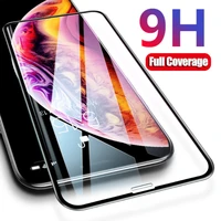 9d tempered glass for iphone 11 12 13 pro max screen protector 9h full cover film for iphone 7 plus xs xr 8 x se 2020 6 6s glass