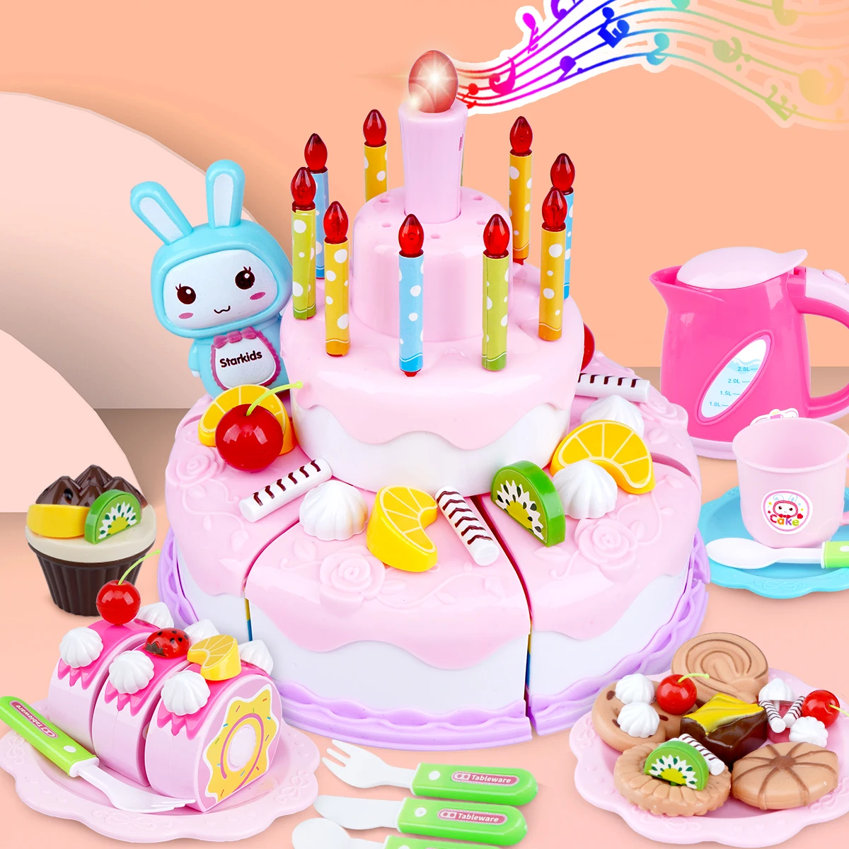 Милая игрушка на день рождения сделай сам кухонные игрушки пирог еда для