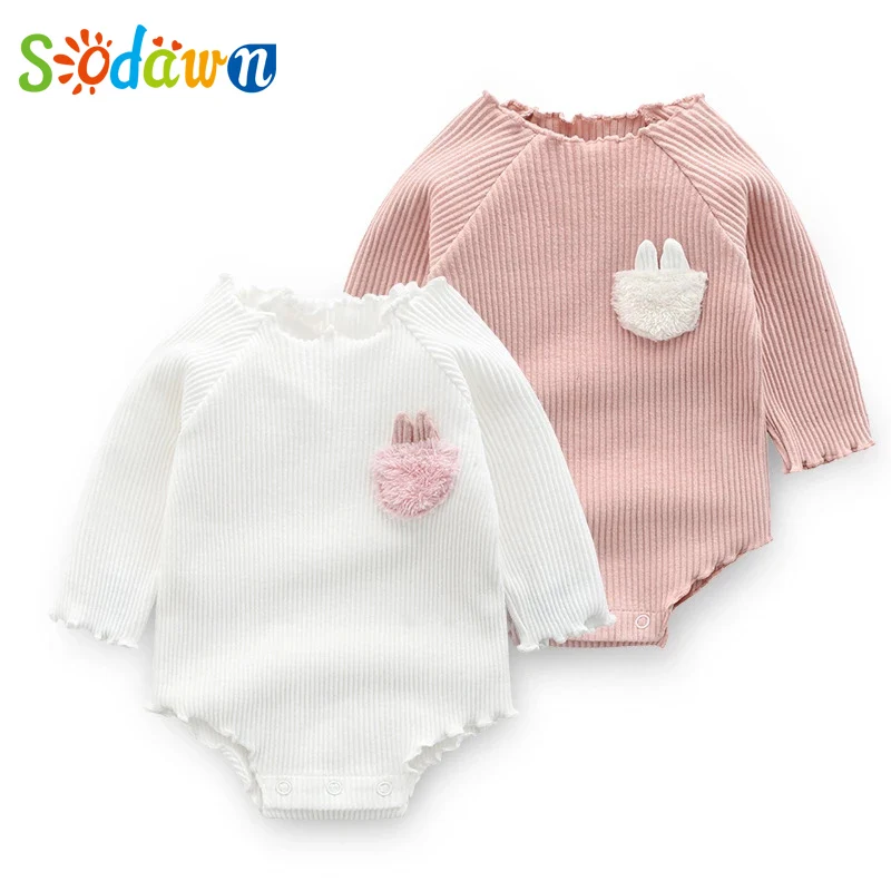 

Sodawn Autumn And Winter Female Baby lovely Baby Onesie Ha Cothes Climb Children's Clothing