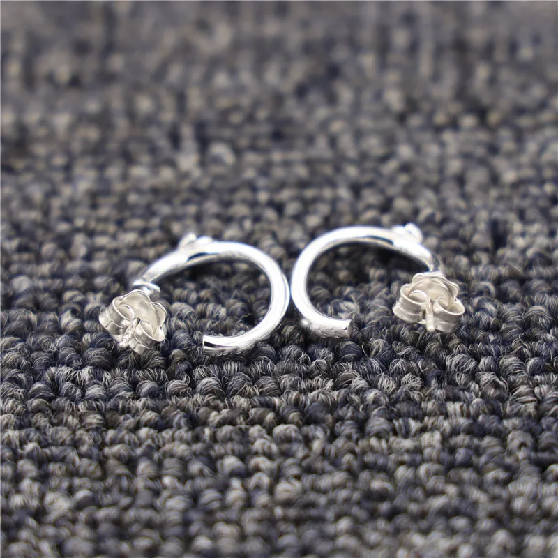 

Silver Jewelry Pendientes de Perlas Love Nature Stone Earrings pendientes mujer moda 2019