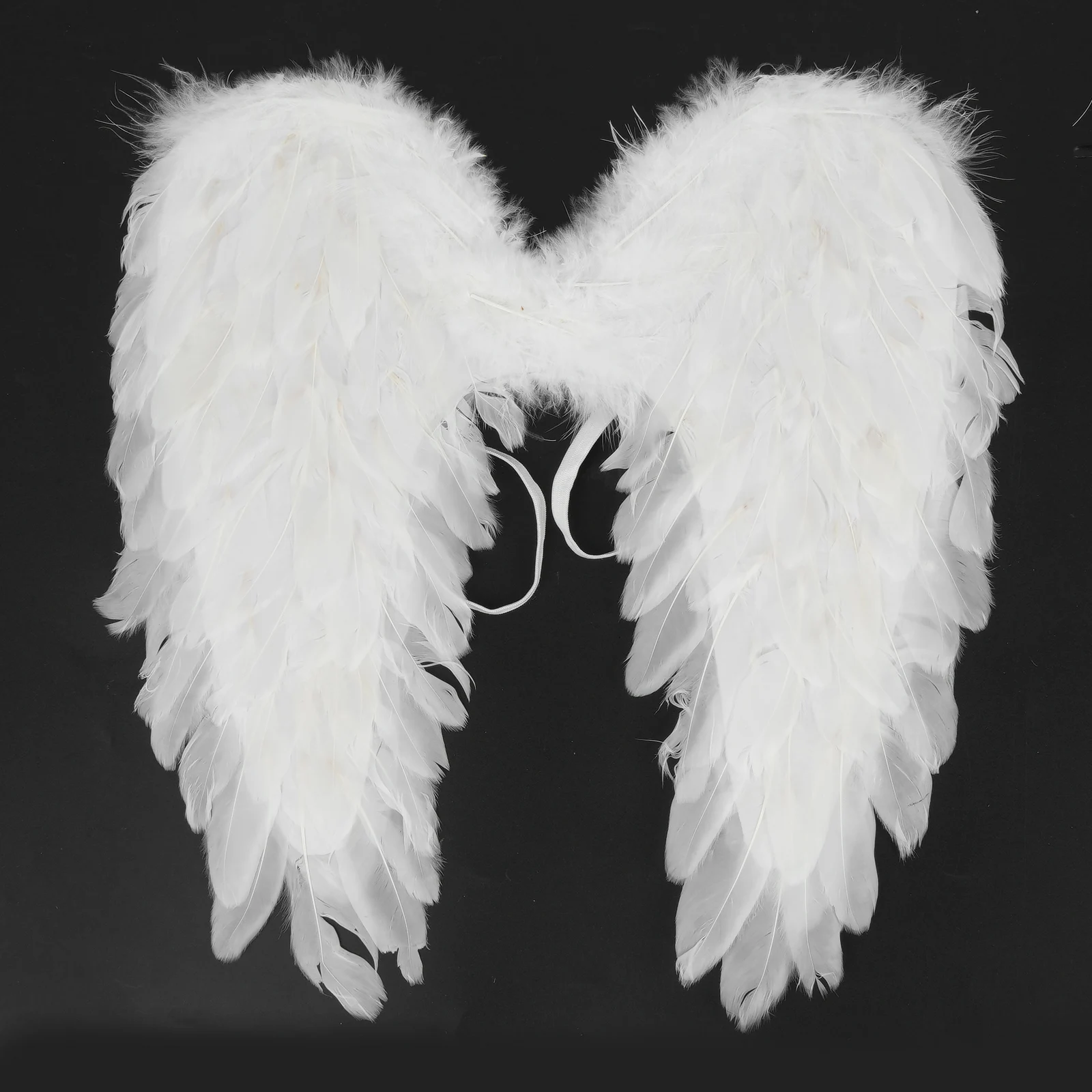 Белые Крылья Ангела пера Роскошные крылья феи черные дьявола Маскарад Карнавал