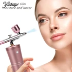 Портативный аэрограф Компрессорный комплект для макияжа Кислородный распылитель для лица Инжектор Краска для лица Омоложение кожи Беспроводная кислородная инфузия Распылитель нано-тумана Торт-распылитель для ногтей