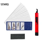 Наборы для гольфа, для клюшек для гольфа, 13 дюймов, двусторонние клейкие полоски на бумажной основе, резиновые тиски и лезвие с крючком