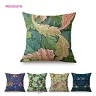 Античный английский художник Вильям Моррис Цветочные листья дизайн дивана Декоративная Подушка Чехол Классическая британская художественная Подушка Чехол